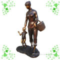decorative bronze sculpture casting YL-K045